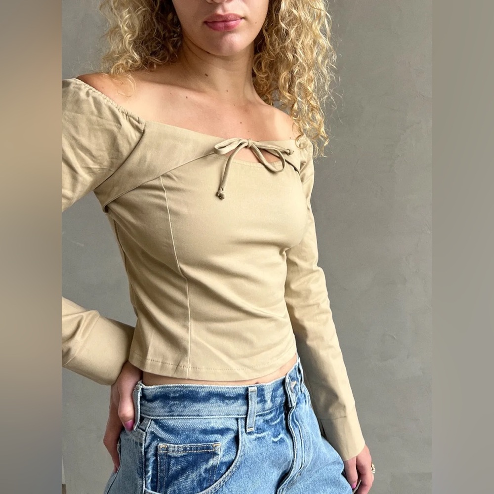 LISA SAYS GAH
Iris Top - Toast Twill